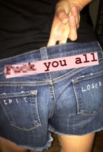 Asia Argento Fuck You All Epic Loser