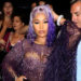 Nicki Minaj Purple Hair Gala